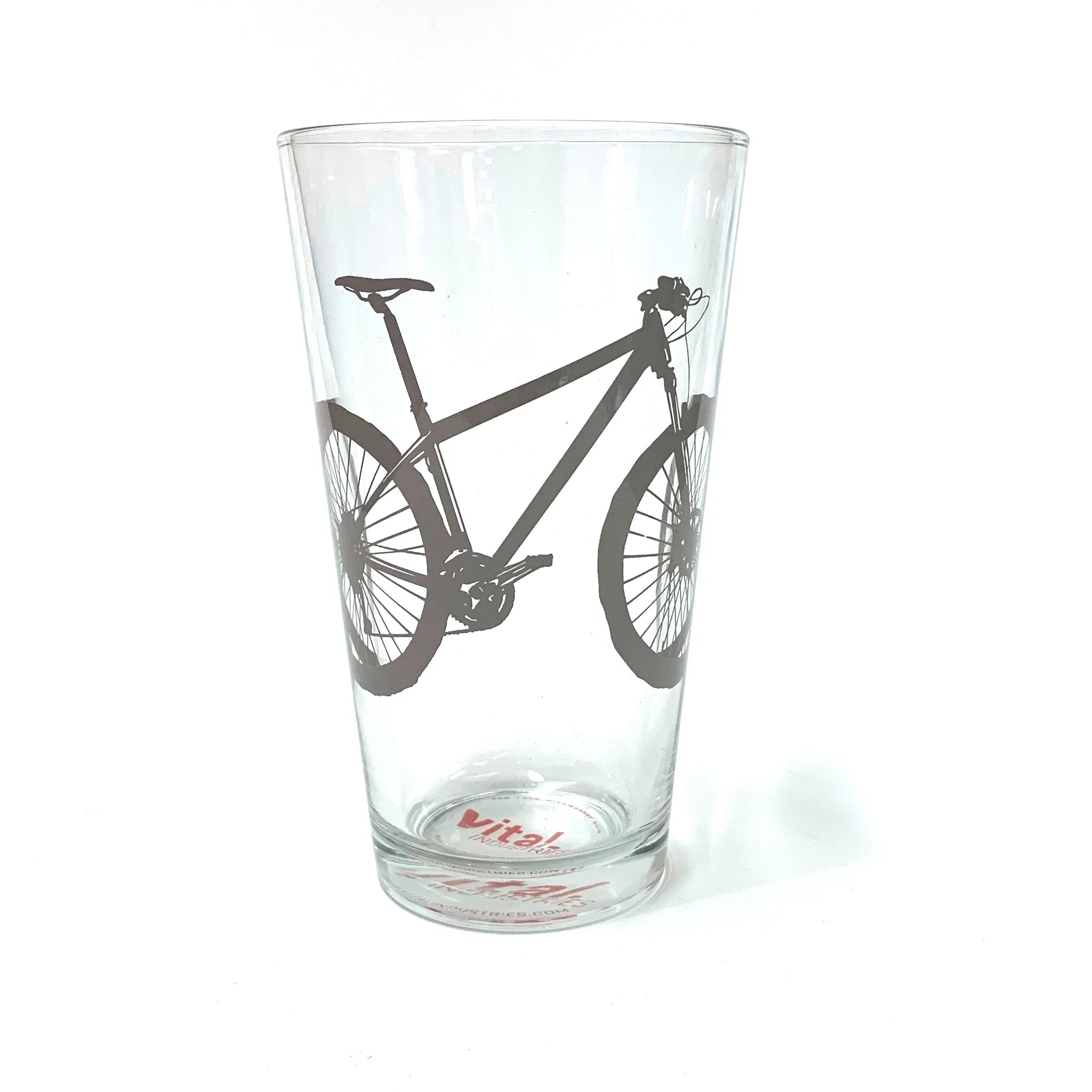 Mountain Bike Pint Glass