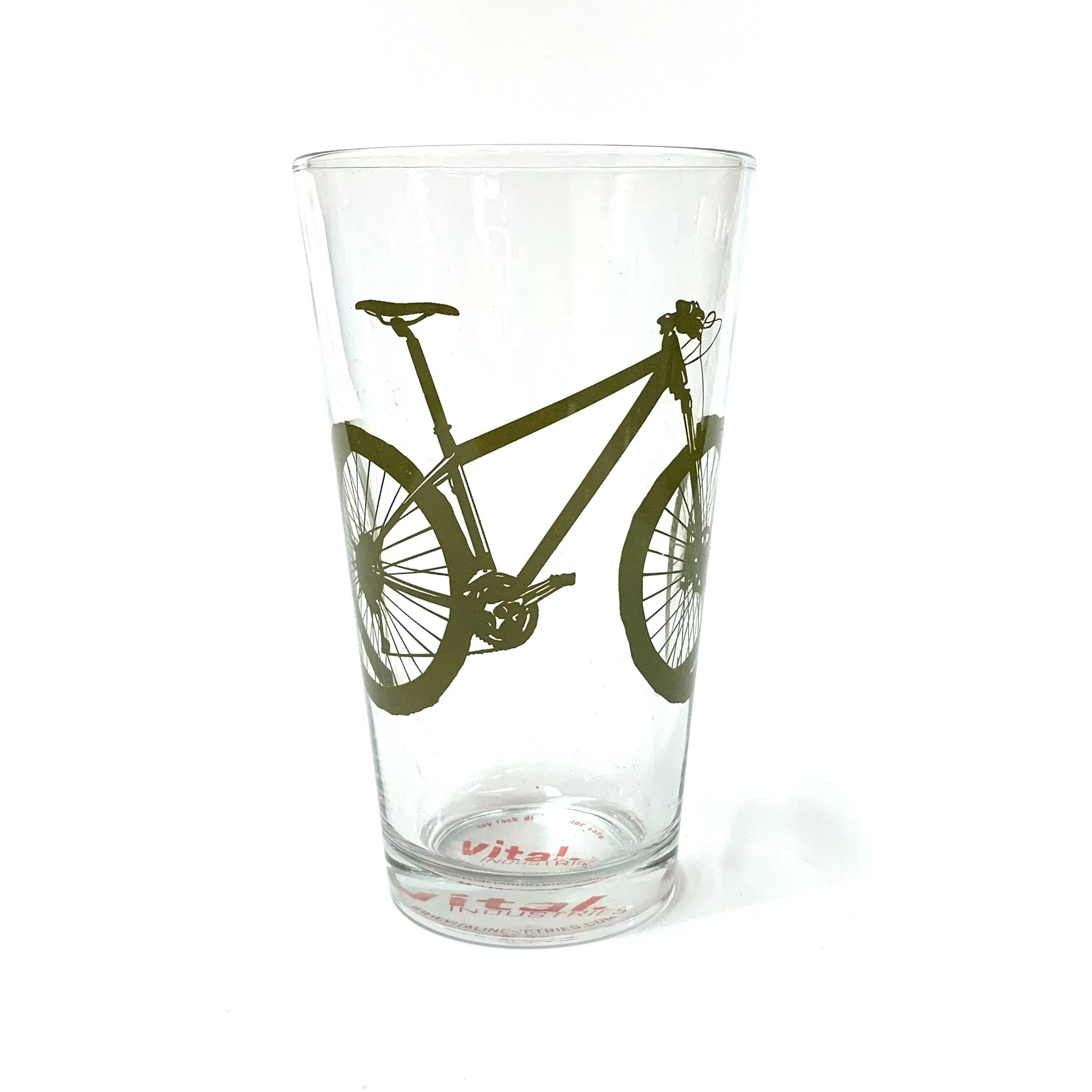 Mountain Bike Pint Glass