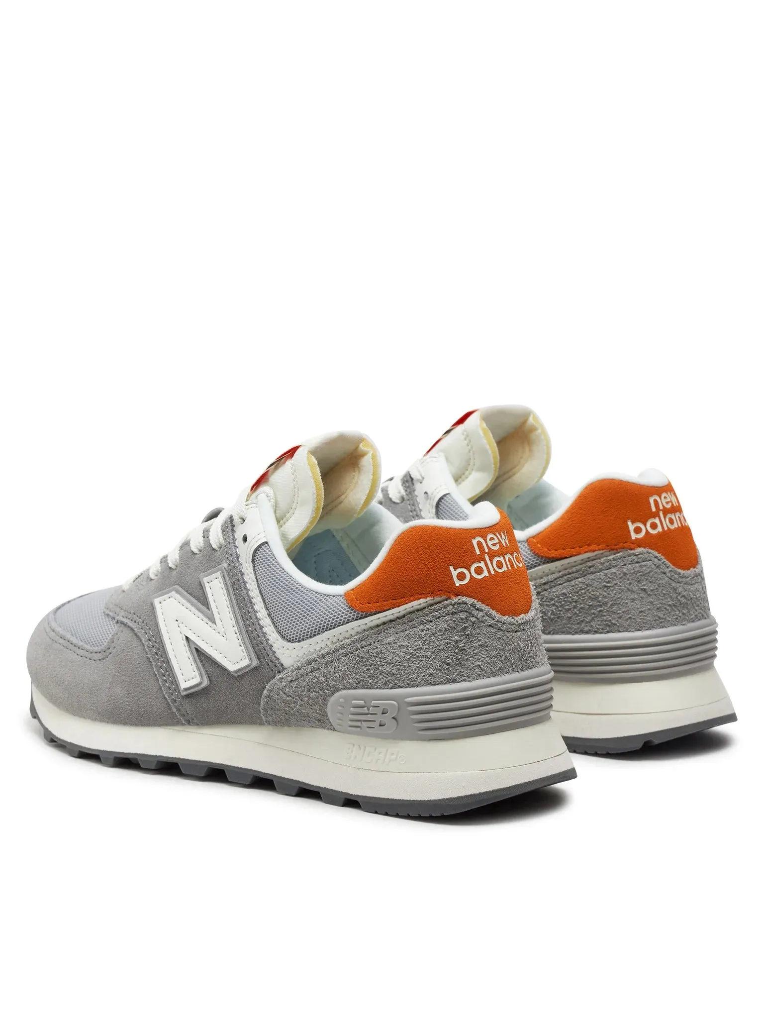 New Balance - 574 Grey/Orange