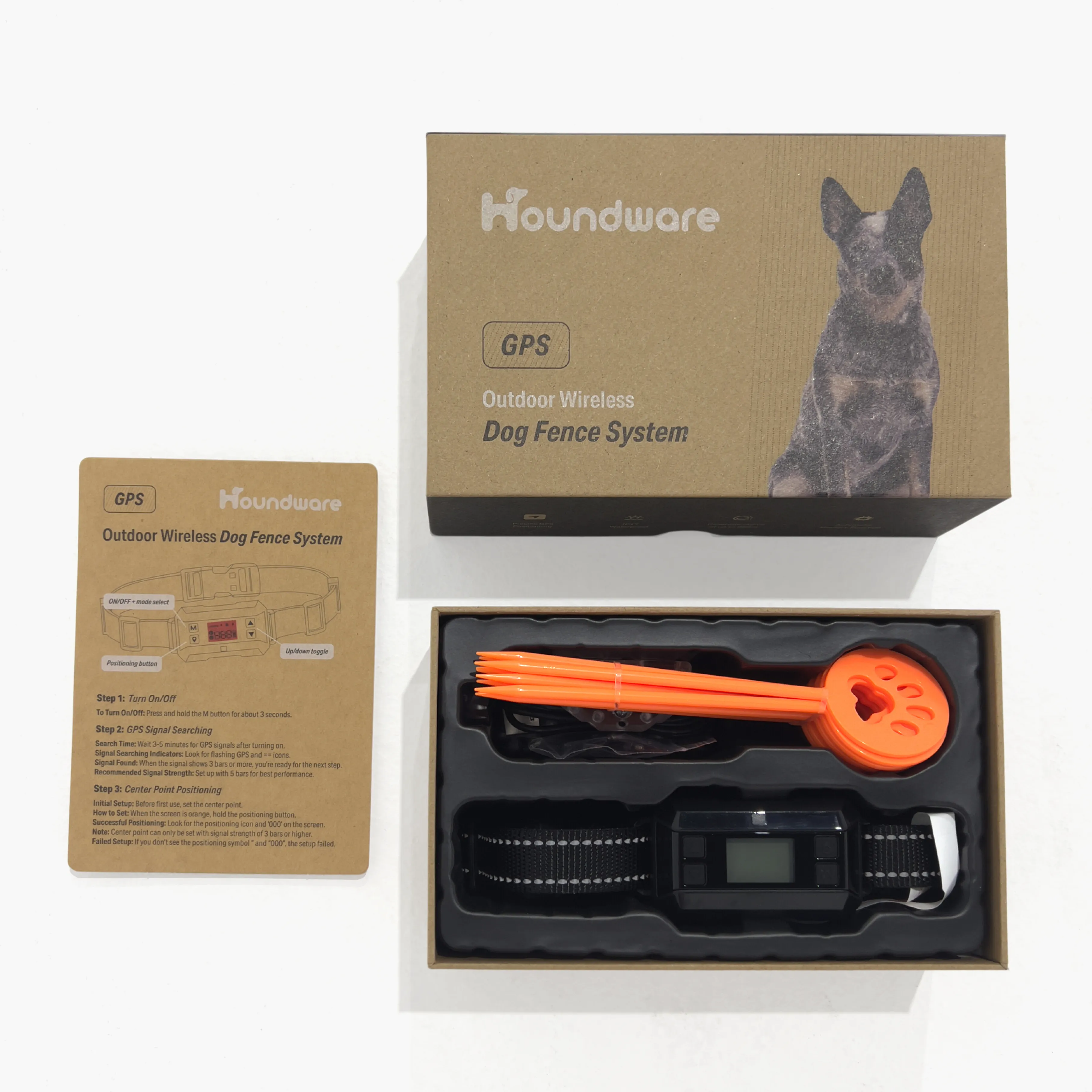 Outdoor Wireless GPS Dog Fence - Upgraded