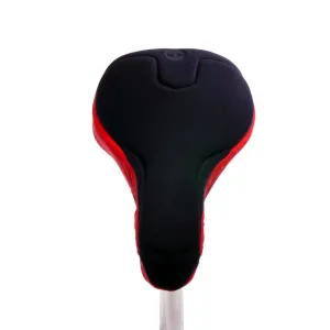 Padded Bike Seat Cover - Black & Red (Women)