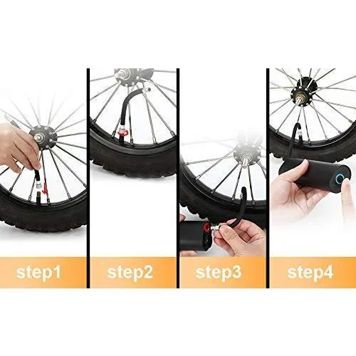 Portable Electric Air Bike Pump