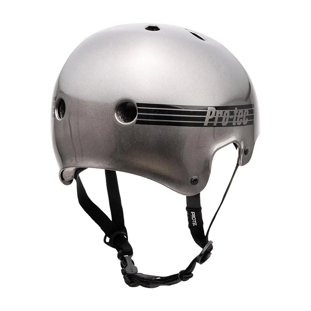 Pro-Tec Old School Cert Helmet Matte Metallic Gun Metal