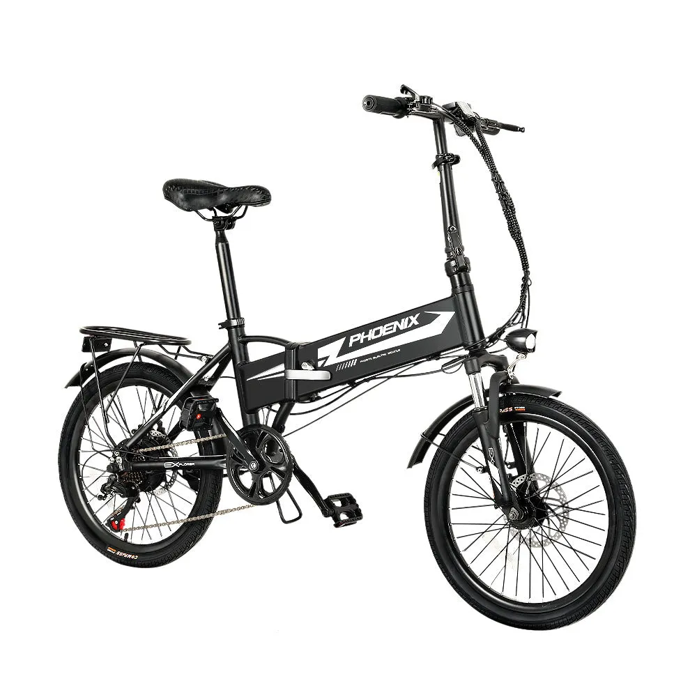 Quick Folding 20" Electric Urban Bike, 250W Motor, Phoenix