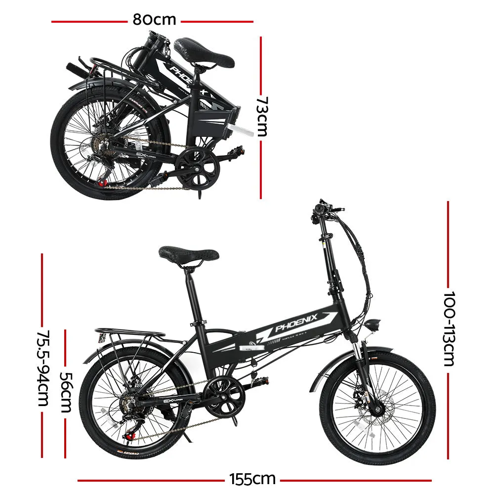 Quick Folding 20" Electric Urban Bike, 250W Motor, Phoenix