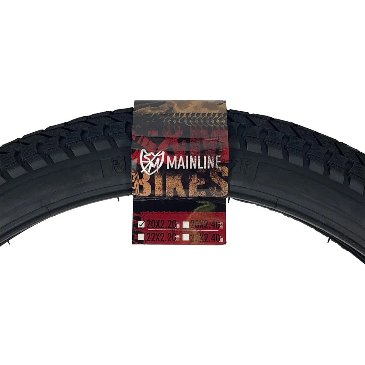 S&M Bikes Mainline Tire 20"x2.20" - Black