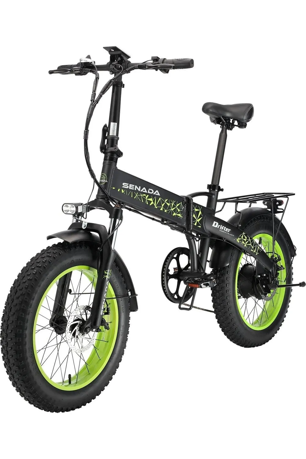 Senada Drifter 48V/12Ah 750W Folding Fat Tire Electric Bike