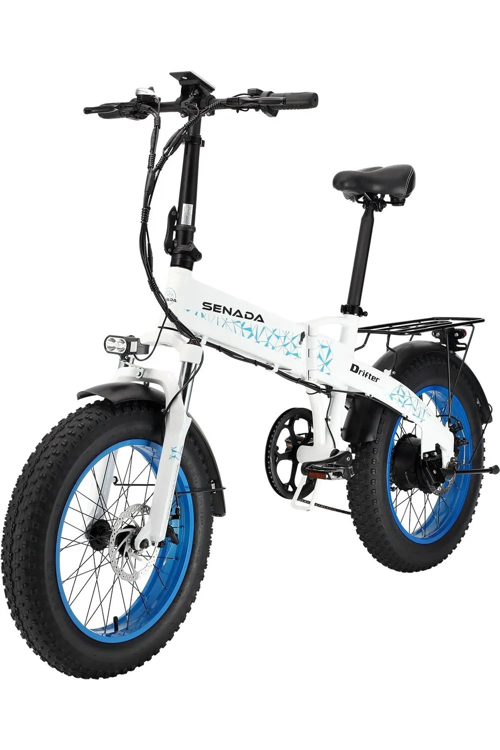 Senada Drifter 48V/12Ah 750W Folding Fat Tire Electric Bike