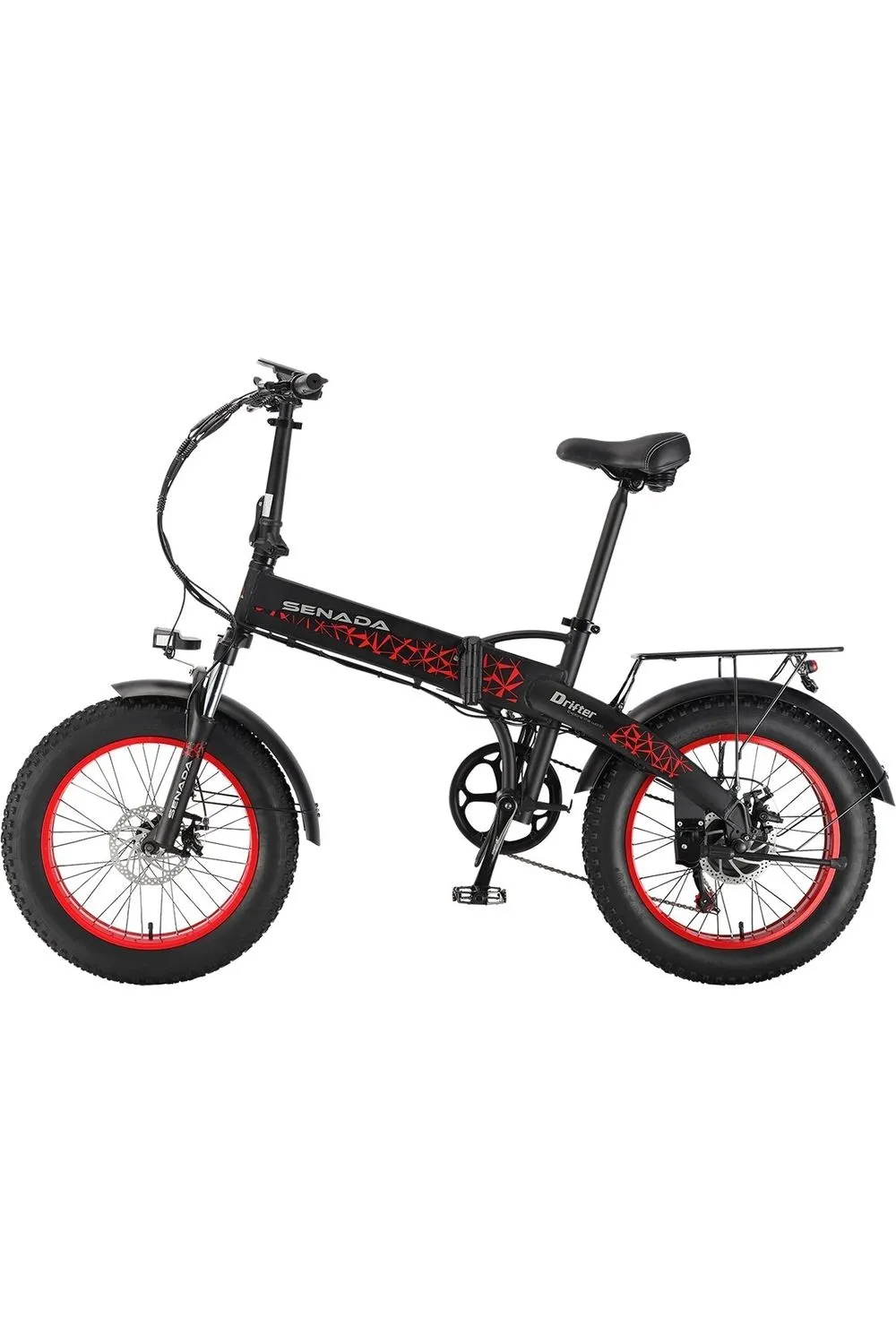 Senada Drifter 48V/12Ah 750W Folding Fat Tire Electric Bike