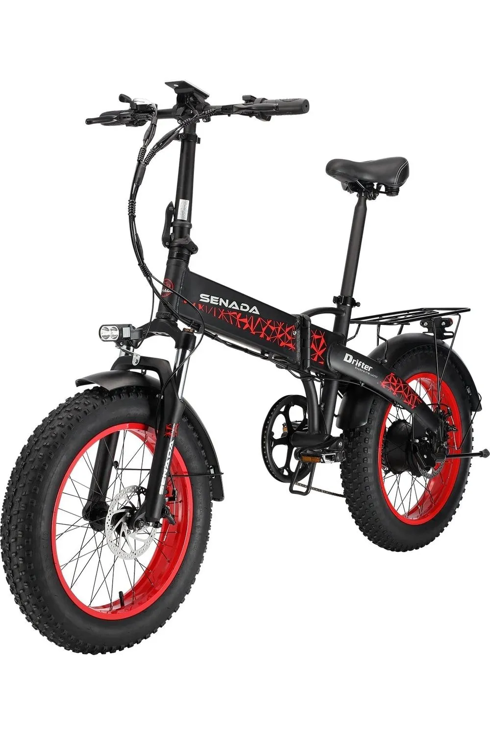 Senada Drifter 48V/12Ah 750W Folding Fat Tire Electric Bike