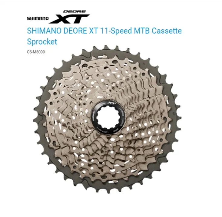 Shimano Cassette Sprocket 11 speed CS-M8000 XT Deore