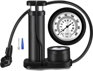 TechToys™ Portable Foot Activated Air Pump for Car and Bike Bicycle