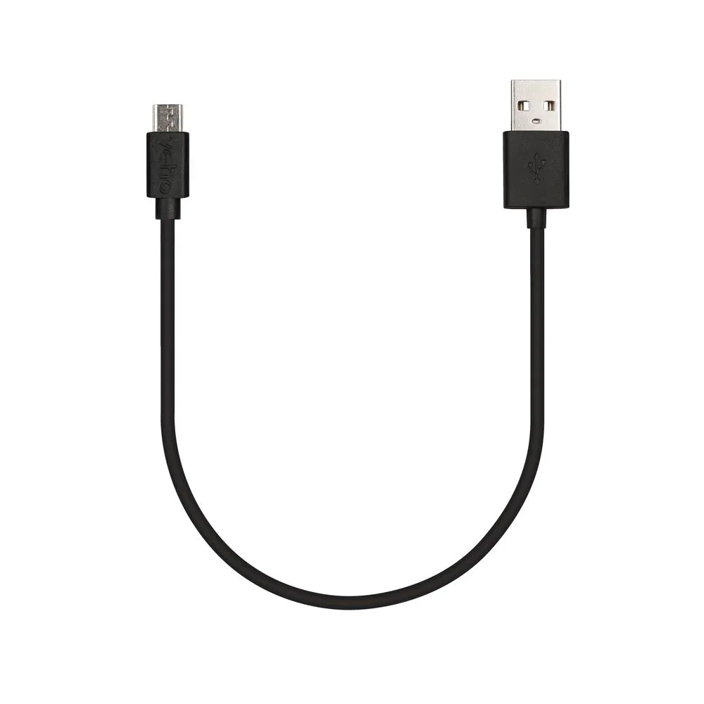 Veho Pebble USB-A to micro-USB Universal Charge and Sync 0.2m/0.7ft Cable