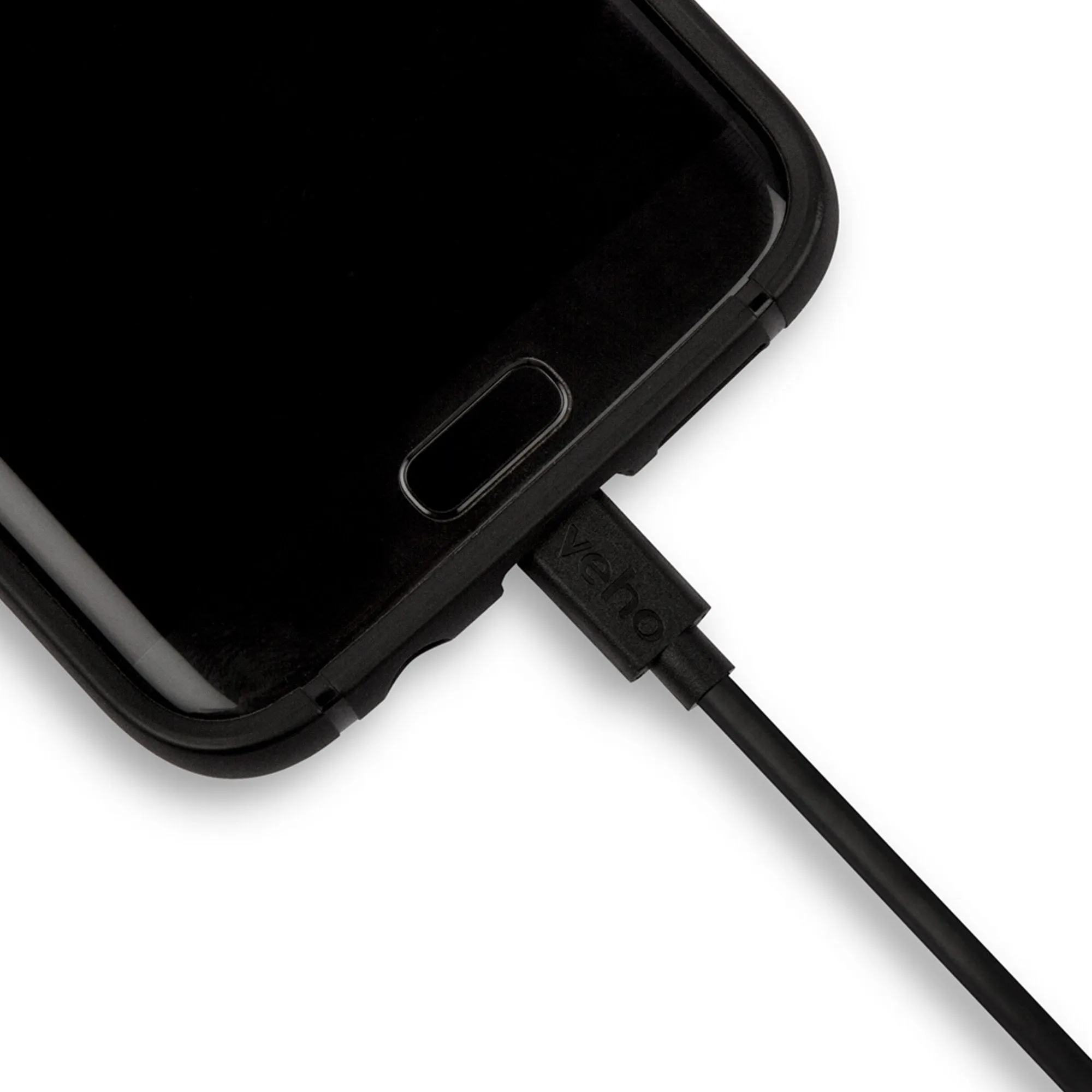 Veho Pebble USB-A to micro-USB Universal Charge and Sync 0.2m/0.7ft Cable