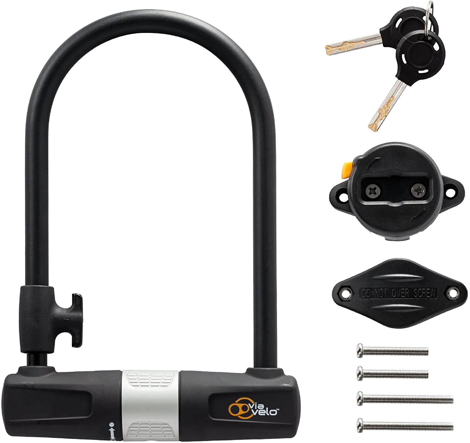 Via Velo Heavy Duty Bicycle U-Lock